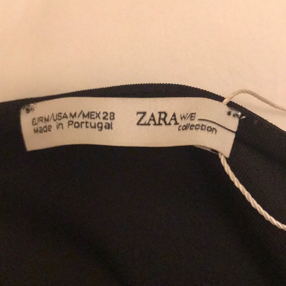 NWT ZARA STRETCHY CROP TANK - Picture 3 of 3